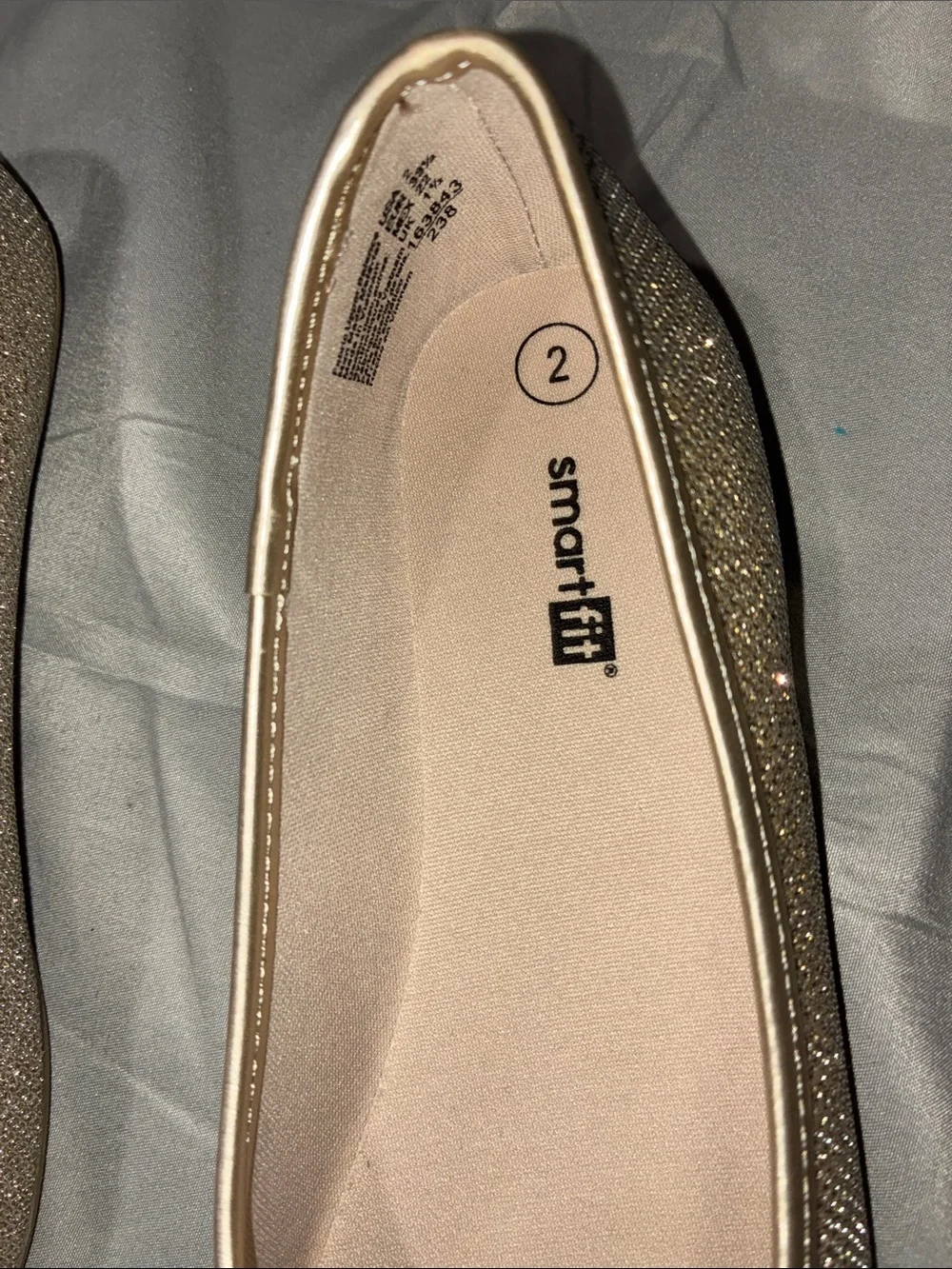 Gold Glitter Ballet Flats - Girl’s Shimmer Slip-Ons